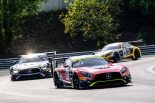 3位表彰台を獲得したAKKA ASPチームの87号車メルセデスAMG GT3