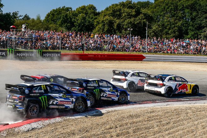 6周のファイナルは終盤までアウディ勢がワン・ツー体制を維持していた