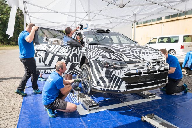 ポロGTI R5はデリバリーに先駆けて2018年10月に実戦デビューを果たす