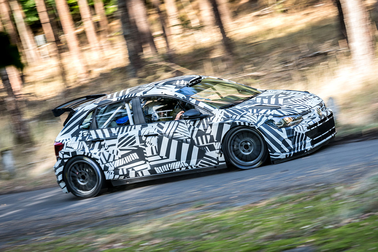 2019年のデビューに向けて開発が進むフォルクスワーゲン・ポロGTI R5