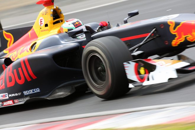 FIA F2のイタリア戦を終えて今回のスーパーフォーミュラ第6戦岡山に参戦する福住仁嶺（TEAM MUGEN）