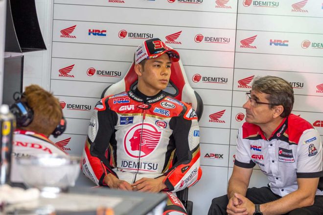 予選19番手から決勝レースを迎える中上