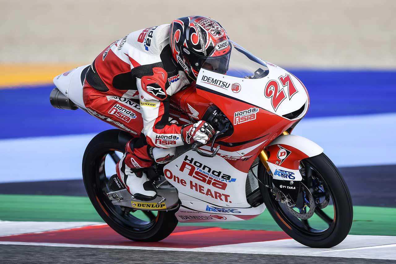 鳥羽海渡（ホンダ・チーム・アジア）