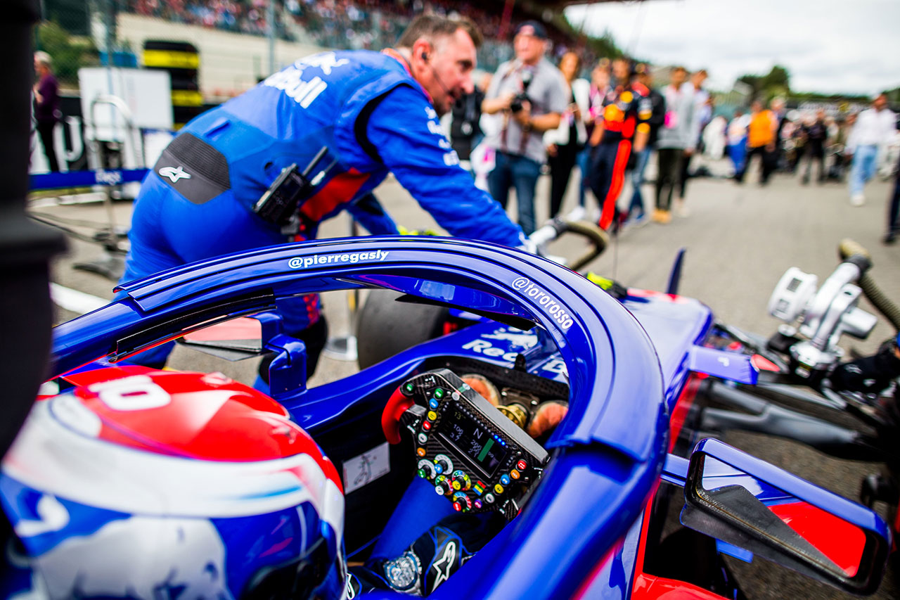 F1第13戦ベルギーGP　ピエール・ガスリー