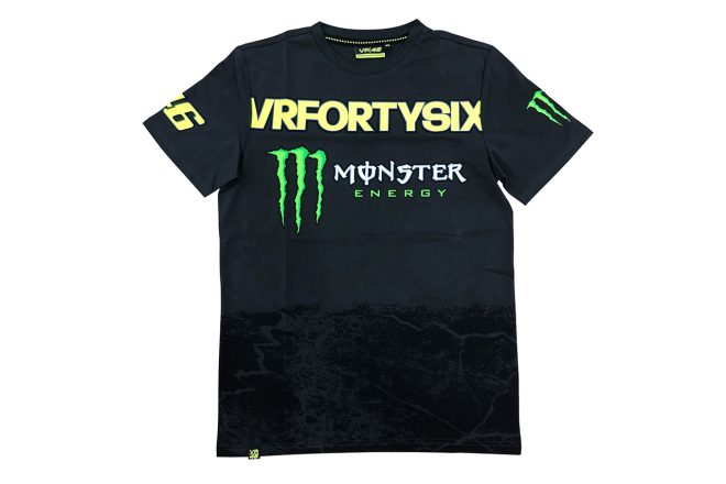 Cコースのバレンティーノ・ロッシコラボTシャツ