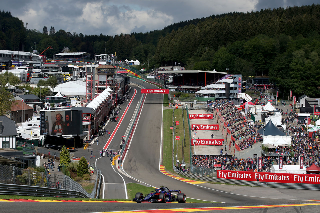 F1第13戦ベルギーGP　ピエール・ガスリー