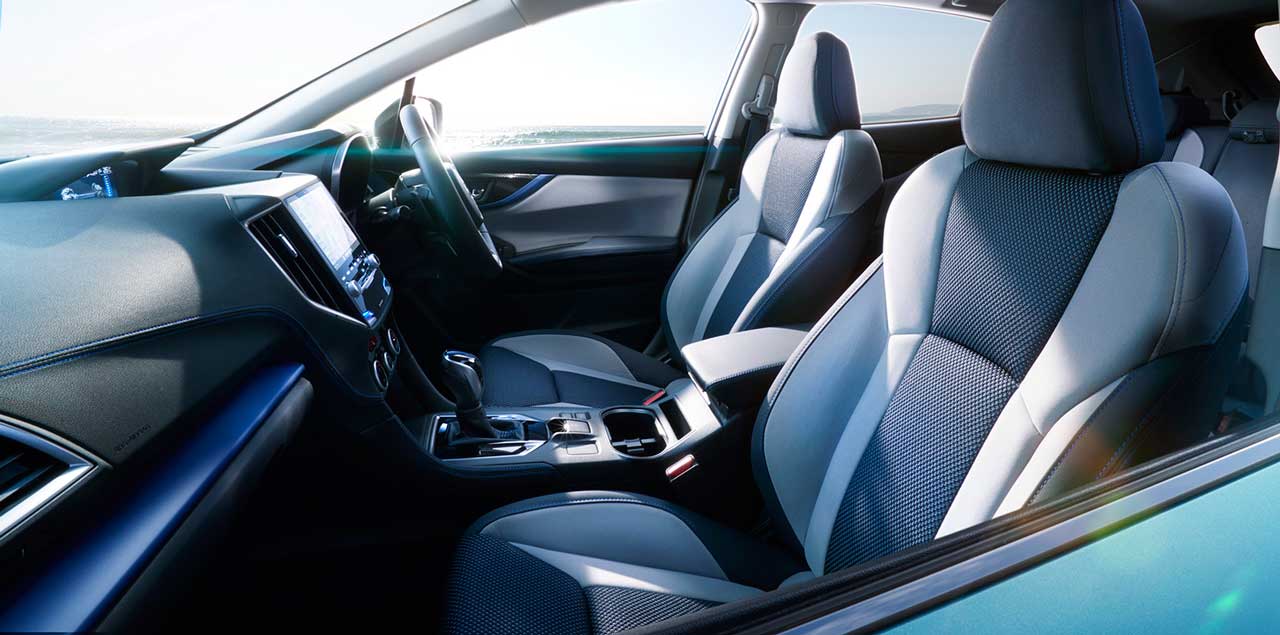 “Advance”専用色が採用されたインテリア