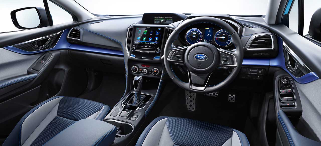 “Advance”専用色が採用されたインテリア