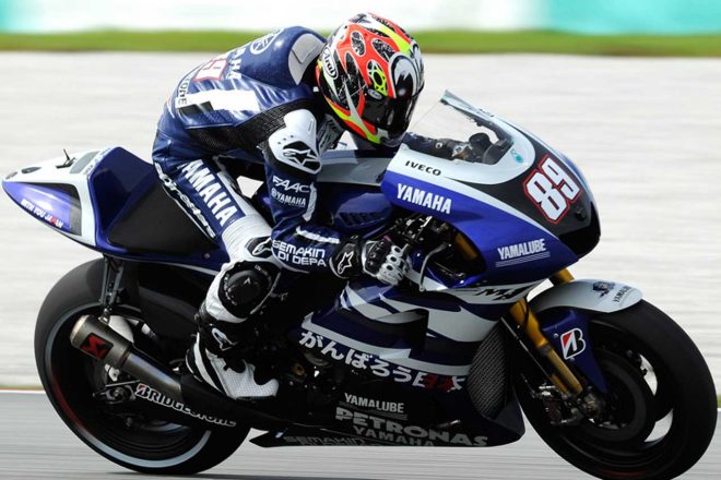 2011年MotoGPにスポット参戦した中須賀克行