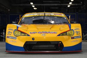 UPGARAGE 86 MCのシャシーは、2014年のスーパーGTにスポット参戦した個体