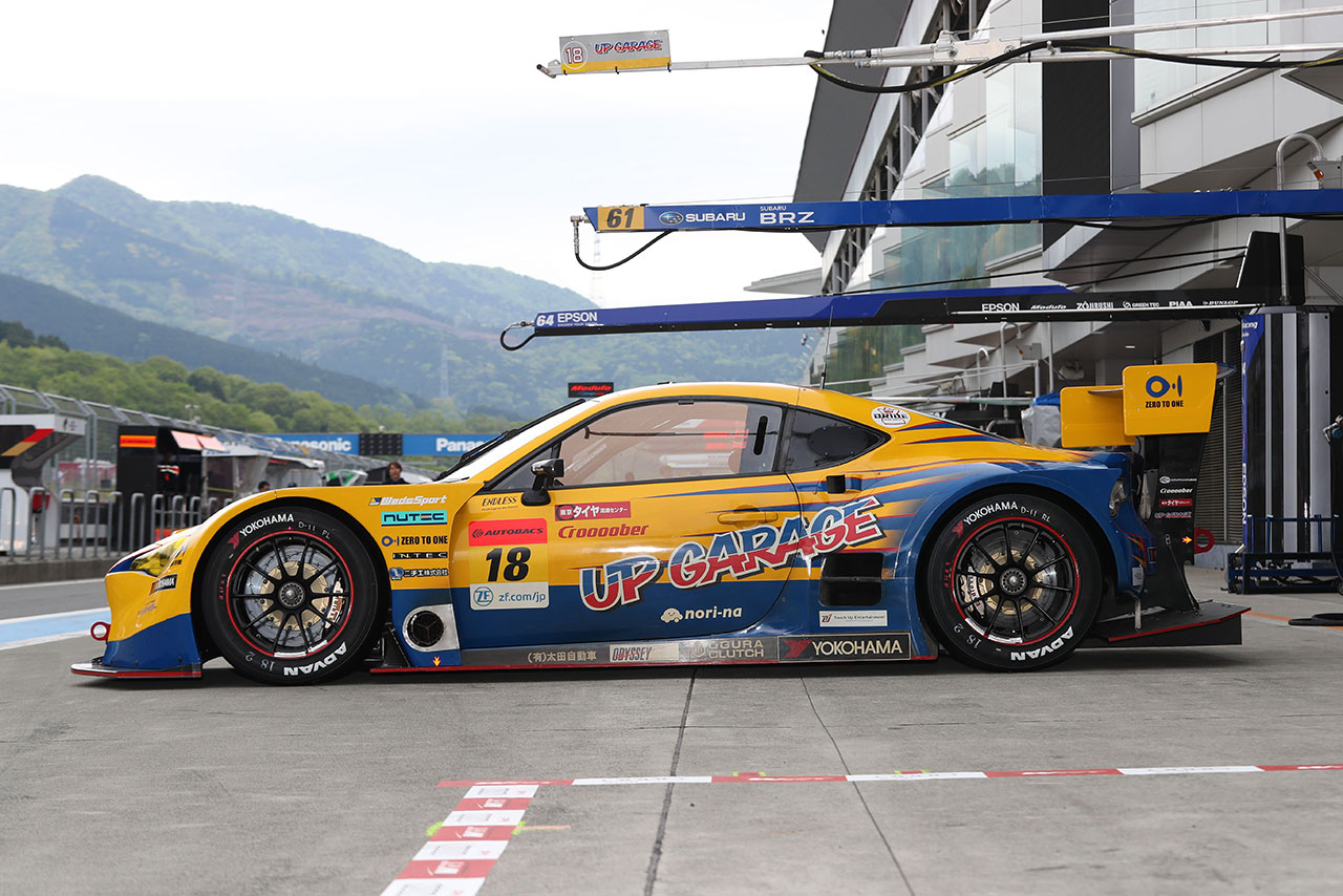 2018年は足回りの思想を一新。予選と決勝でセッティングを変える必要がなくなったという