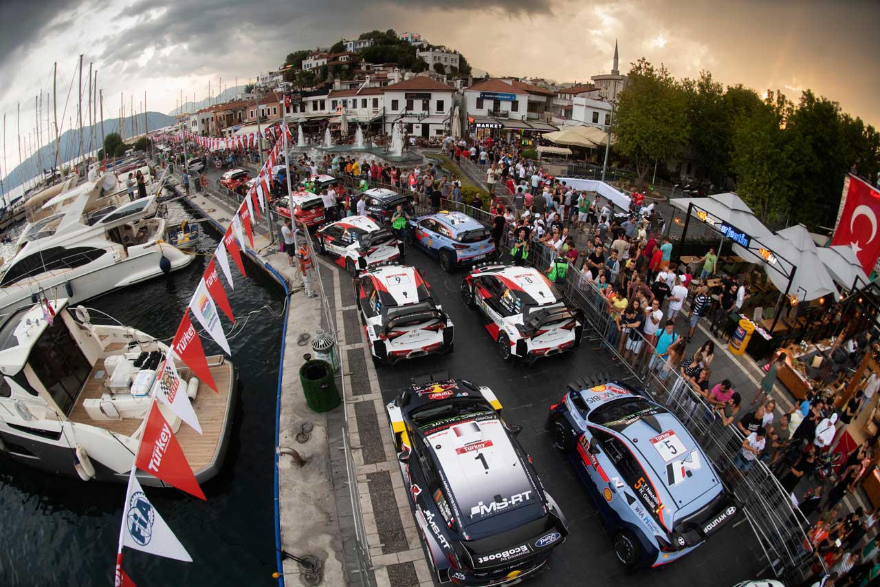 2010年以来、8年ぶりに開催されているWRC第10戦ラリー・ターキー