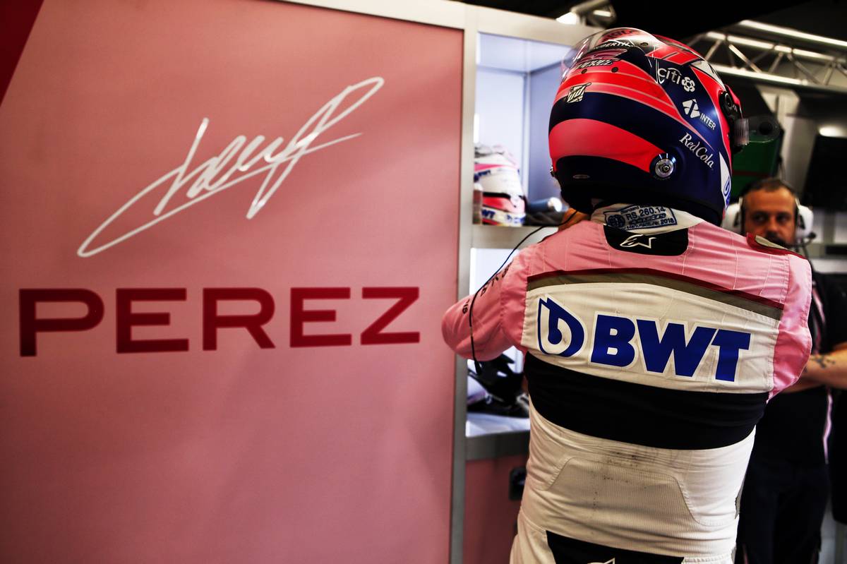 2018年F1第15戦シンガポールGP　セルジオ・ペレス