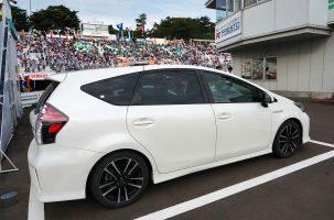 スーパーGT第6戦SUGOの決勝ファイナルラップでトップ争いを妨害してしまったドクターカー
