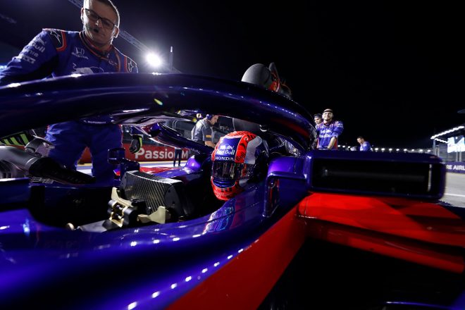 2018年F1第15戦シンガポールGP　決勝　ピエール・ガスリー（トロロッソ・ホンダ）