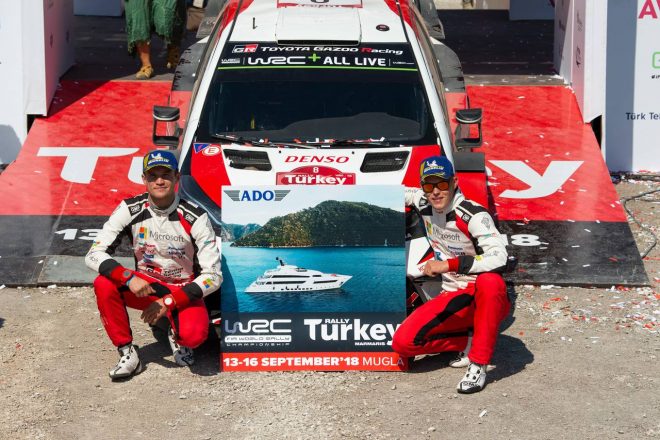 3連勝で今季4勝目を挙げたオット・タナク／マルティン・ヤルベオヤ組