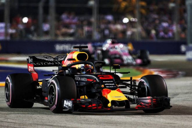 2018年F1第15戦シンガポールGP　ダニエル・リカルド