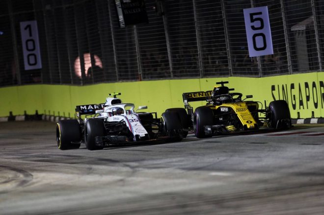 2018年F1第15戦シンガポールGP　ニコ・ヒュルケンベルグ