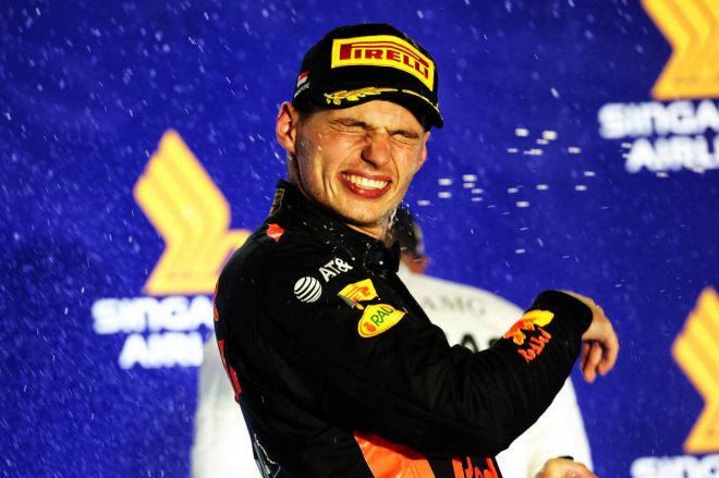2018年F1第15戦シンガポールGP　マックス・フェルスタッペン