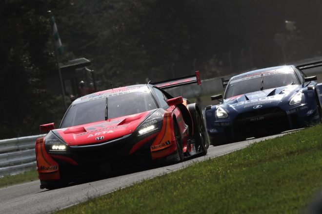 2位を争ったARTA NSX-GTとカルソニックIMPUL GT-R