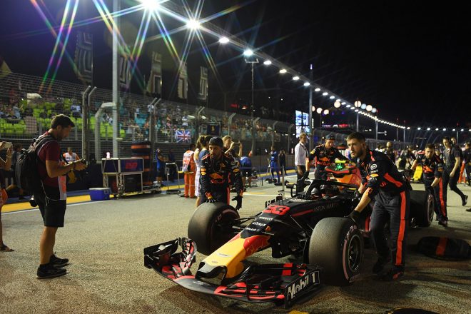 F1第15戦シンガポールGP　マックス・フェルスタッペン