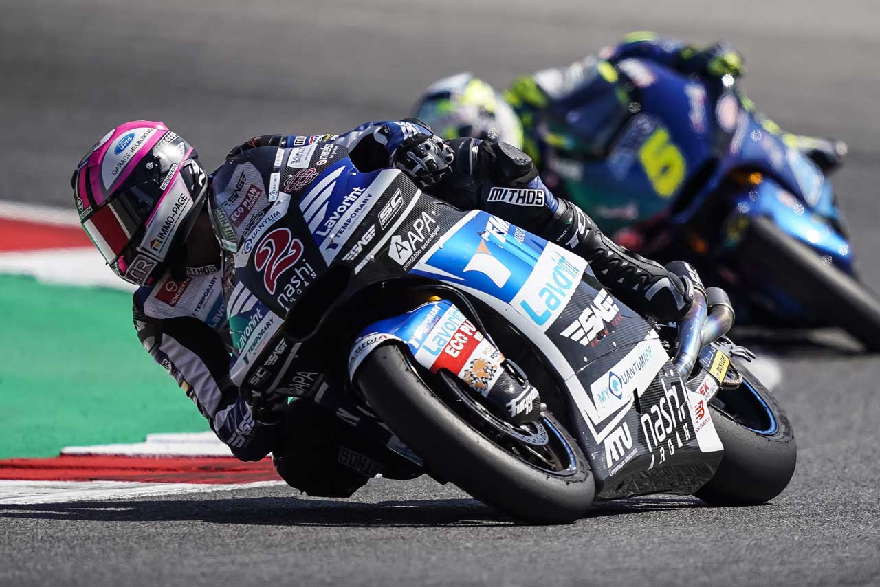 第13戦サンマリノGPに出場したイェスコ・ラフィン