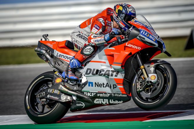 2018年シーズンも速さを見せるドゥカティのファクトリーチーム