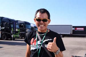 ノビーの愛称で親しまれる上田昇氏もポルトガルに姿を見せた