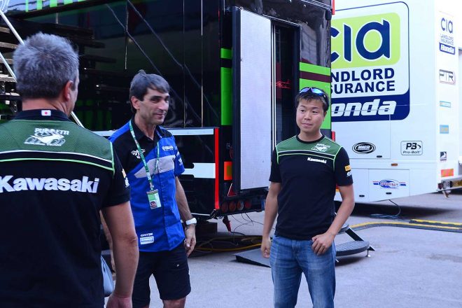 WSSにフル参戦する唯一の日本人ライダー、大久保