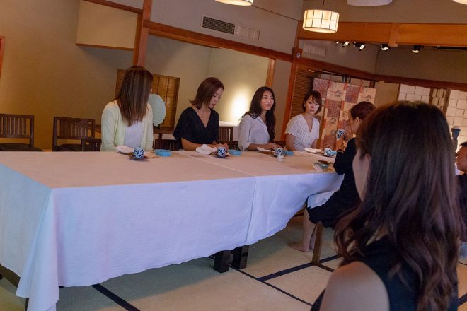 都内の料亭で行われたフィニッシングスクールに潜入した森園さん