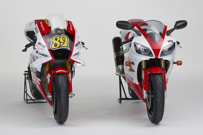 YZR-M1と初代YZF-R1