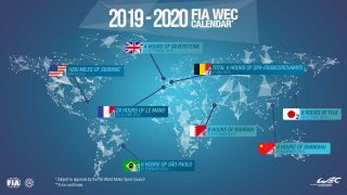 2019/2020年WECシーズンカレンダー(2018年9月20日時点)