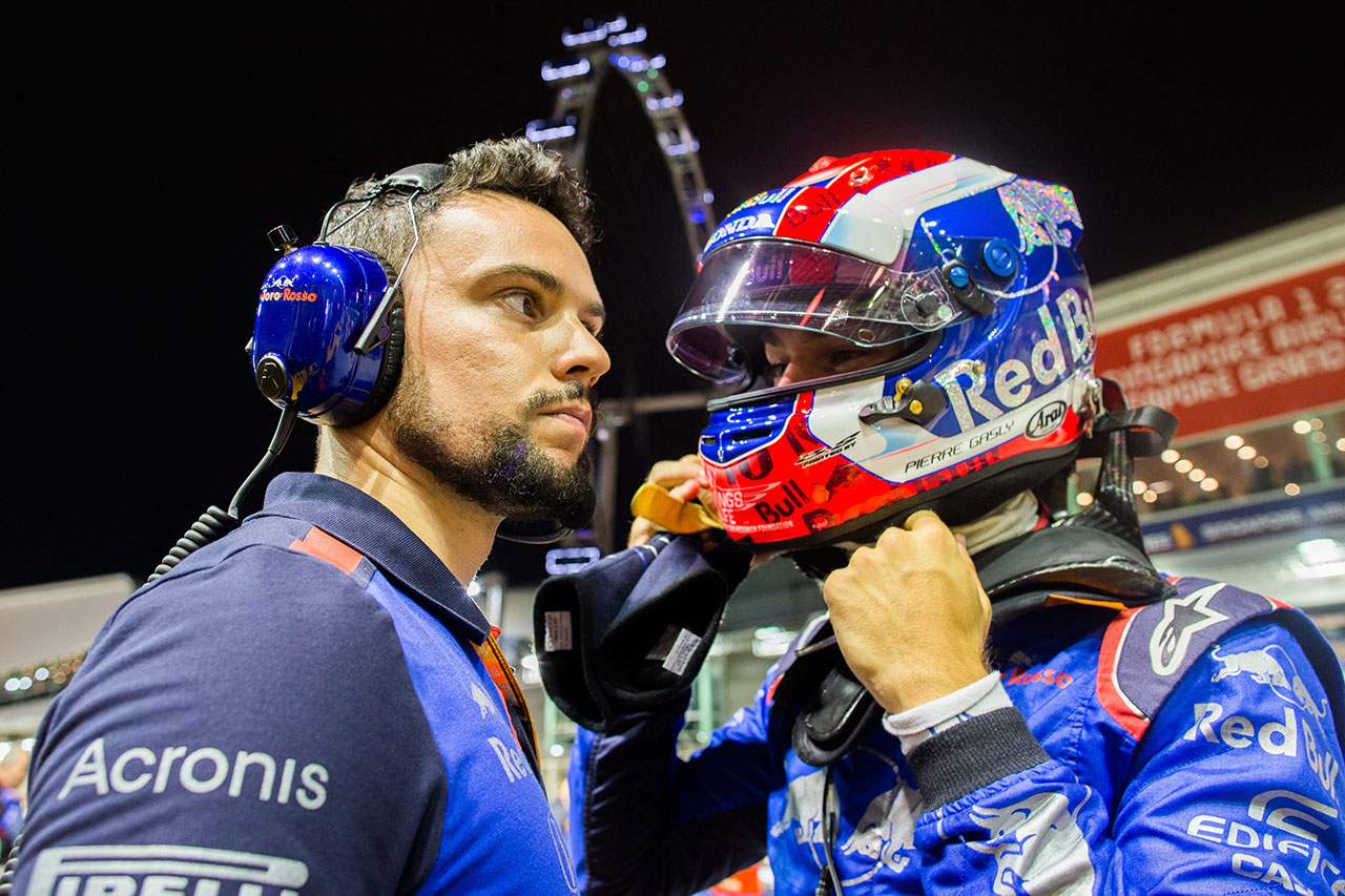 F1第15戦シンガポールGP　ピエール・ガスリー