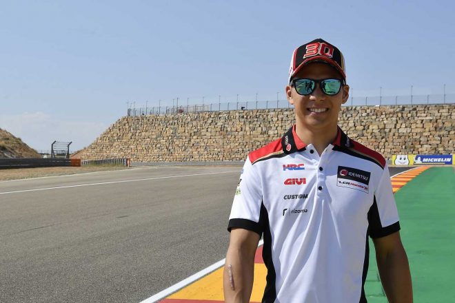 MotoGPアラゴンGPに挑む中上貴晶