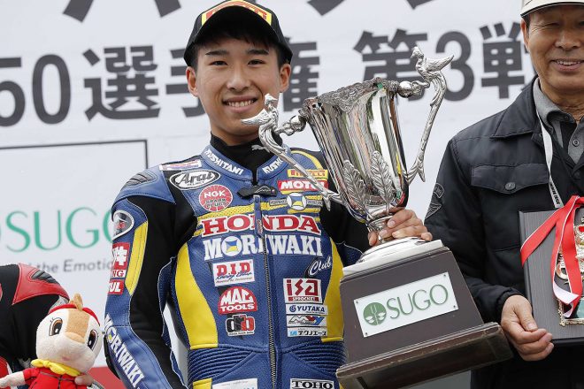 全日本ロード第4戦SUGOを制した岡谷雄太