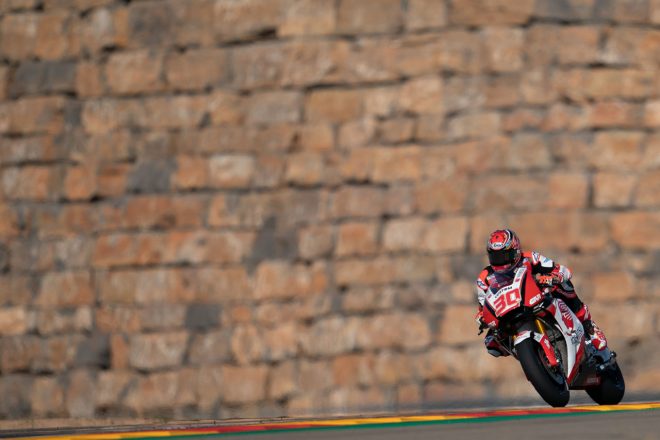 アラゴンGPでQ2に進出した中上貴晶