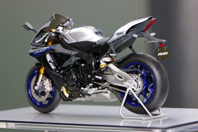 塗装された状態のプラモデルは本物と見間違うほどのクオリティ