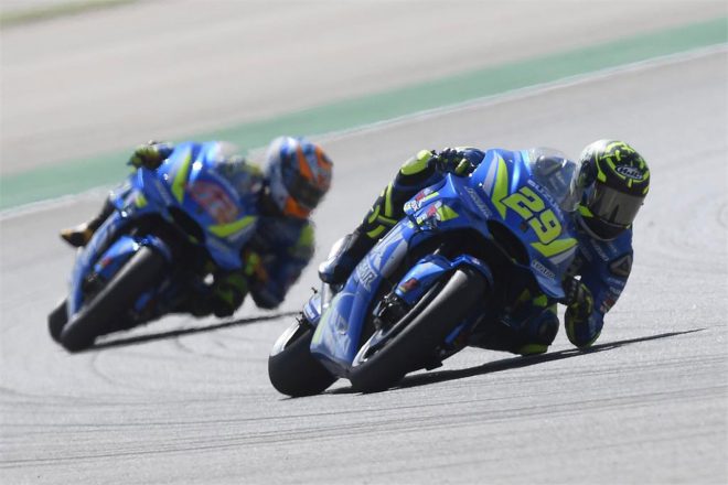 表彰台を獲得したアンドレア・イアンノーネ