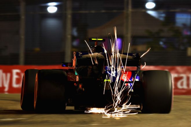 F1第15戦シンガポールGP　ピエール・ガスリー