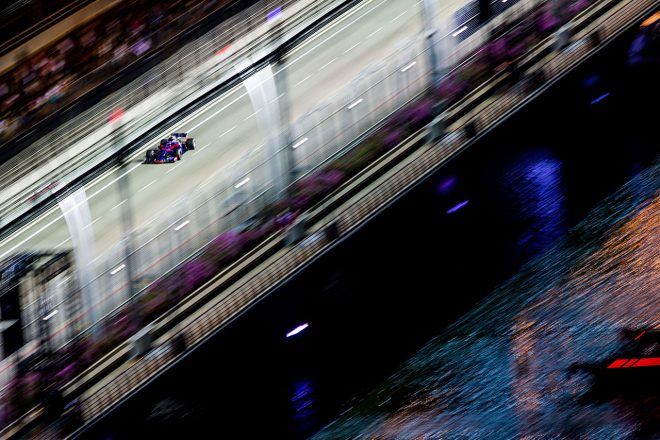 F1第15戦シンガポールGP　ピエール・ガスリー