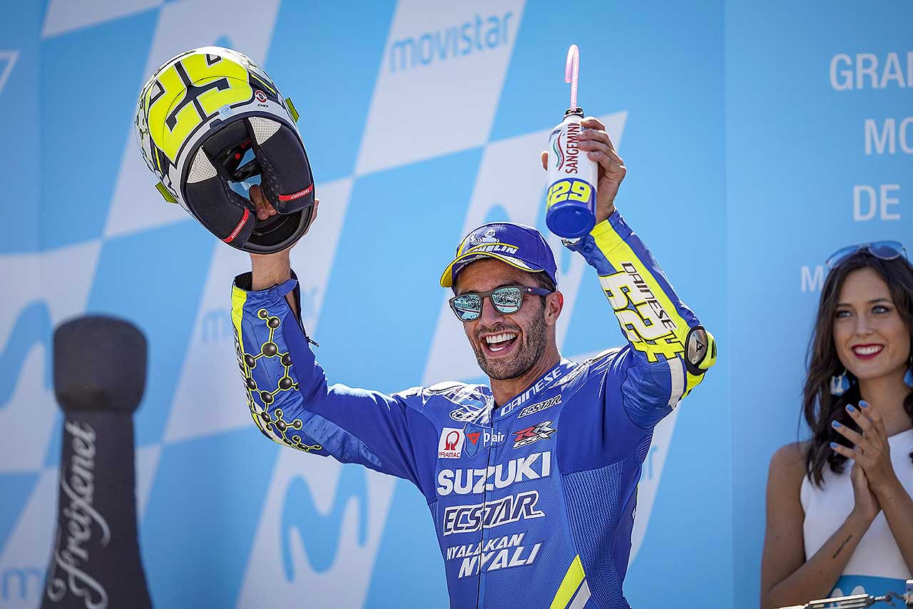 アラゴンGPで久々の表彰台獲得となったイアンノーネ