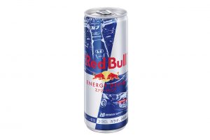 F1日本GPの期間中、鈴鹿サーキットで発売されるトロロッソ・ホンダデザインのレッドブル缶