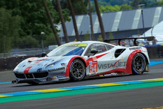 ＃54 スピリット・オブ・レース／フェラーリ488 GTE（LM-GTE Am）