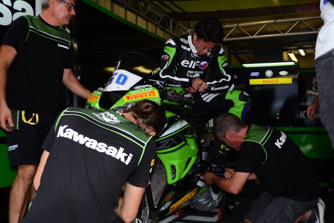 フリー走行2回目ではギヤだダウンしないシフトトラブルが発生