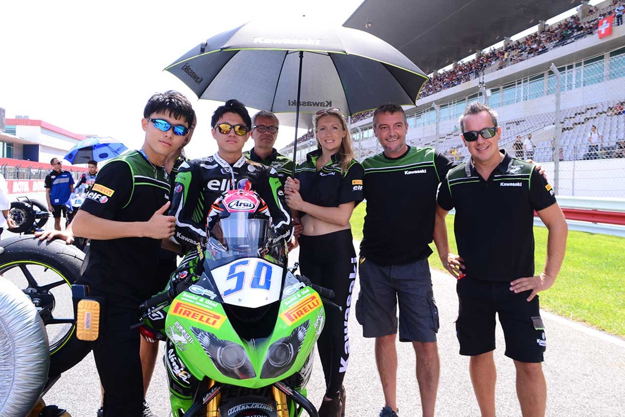 世界に挑む日本人ライダー密着取材 カワサキzx 6rでwss参戦の長尾健吾が感じた自信 Motogp Autosport Web