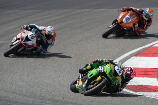 最後までポジション争いを繰り広げた長尾