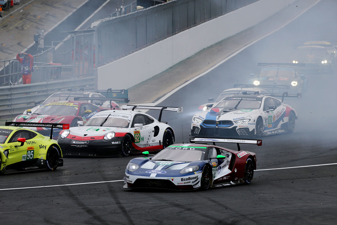 LM-GTEプロクラスは6メーカーが激しいバトルを繰り広げているクラスだ