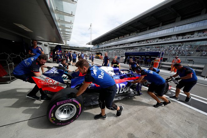 2018年F1第16戦ロシアGP　ピエール・ガスリー