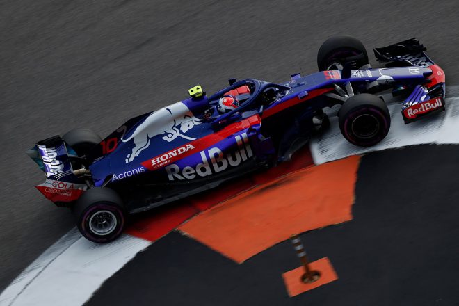 2018年F1第16戦ロシアGP　ピエール・ガスリー