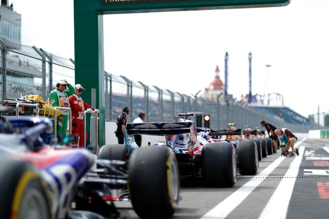 2018年F1第16戦ロシアGP　トロロッソ・ホンダ